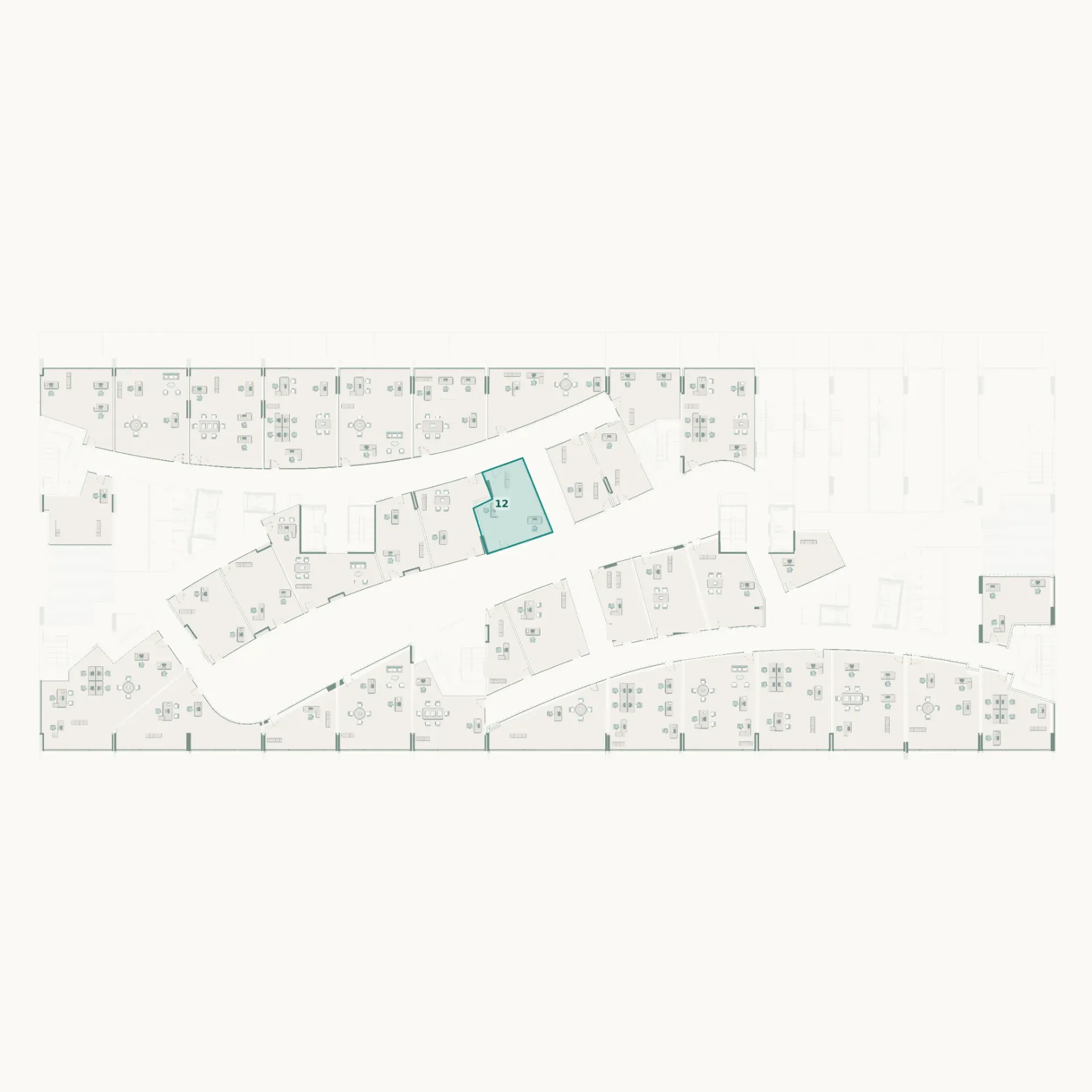 [SABA-O-GF-12] صبا - مكتب - 58.63  م² - رقم 12 (الطابق الأرضي)