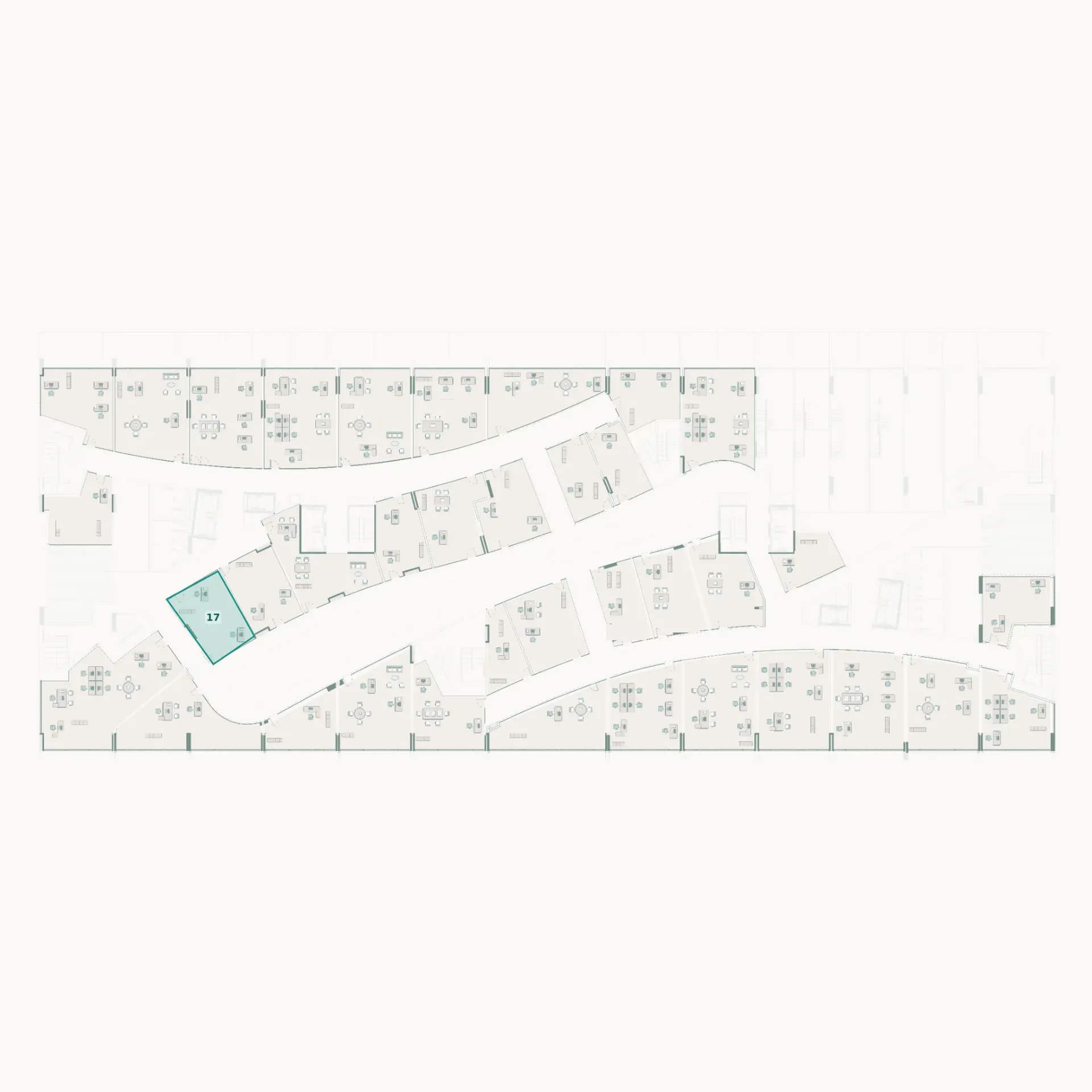 [SABA-O-GF-17] صبا - مكتب - 56.93  م² - رقم 17 (الطابق الأرضي)