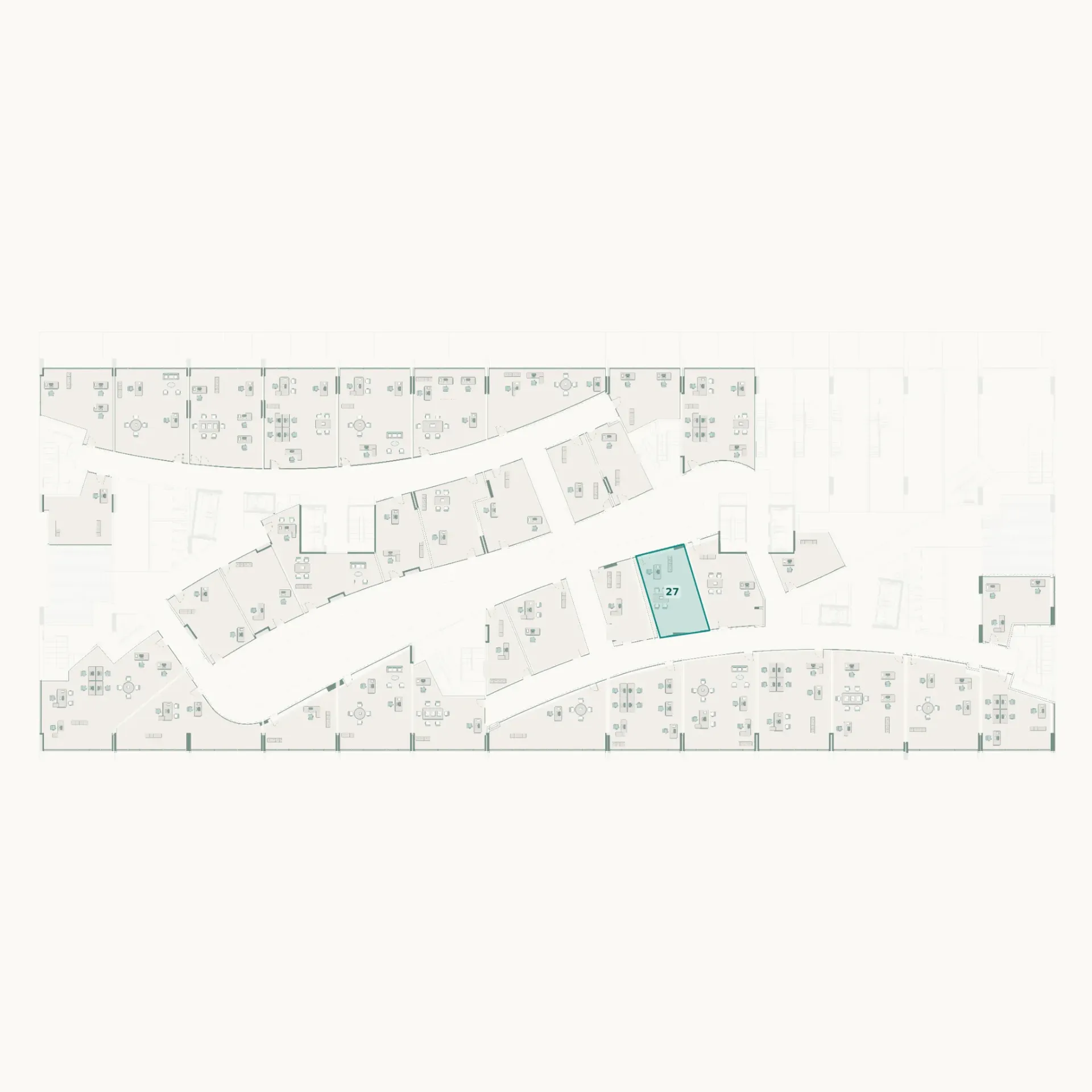 [SABA-O-GF-27] صبا - مكتب - 60.61  م² - رقم 27 (الطابق الأرضي)