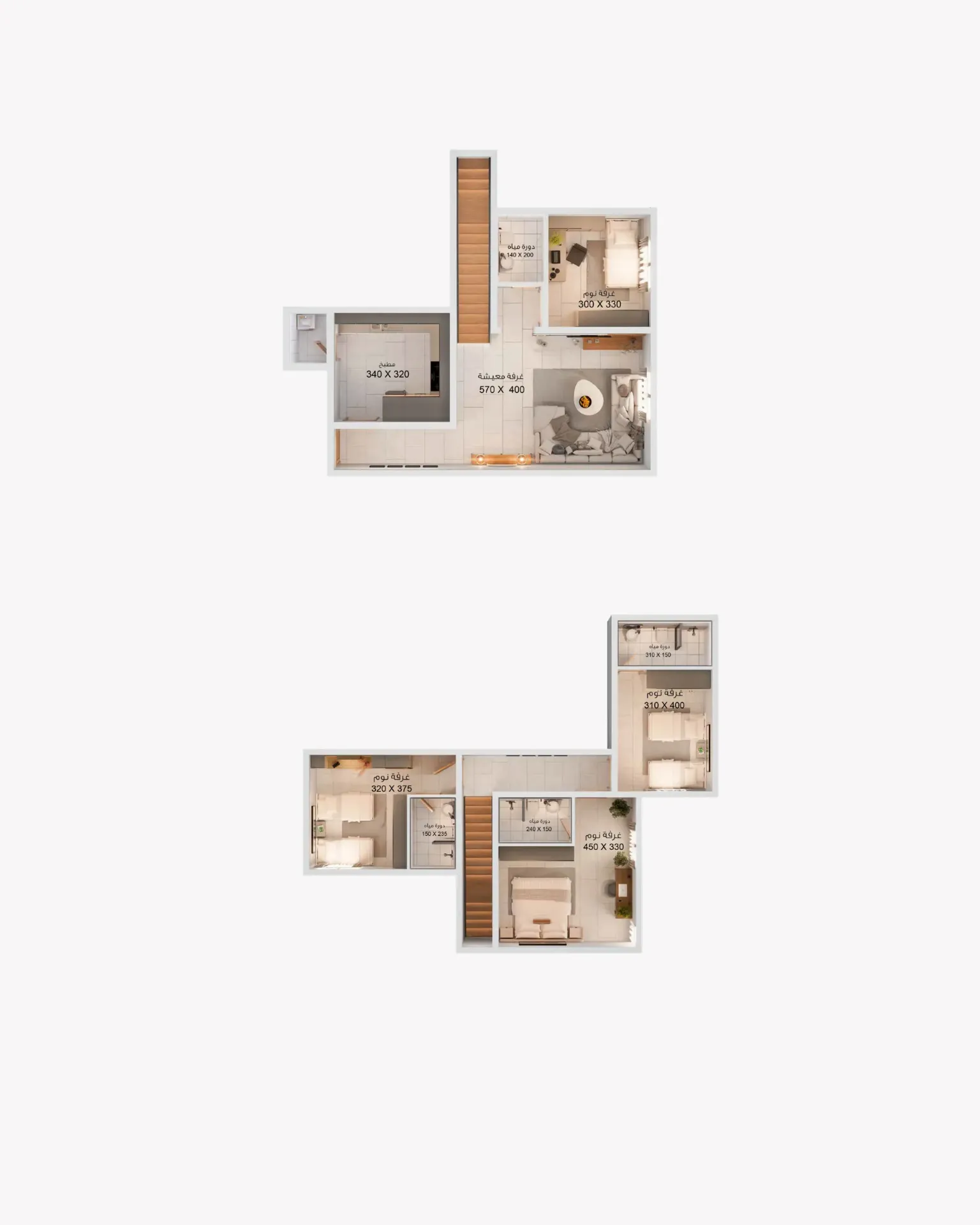 FALAK - Duplex Flat  M2 - 144 m² (6th & 7th floor)