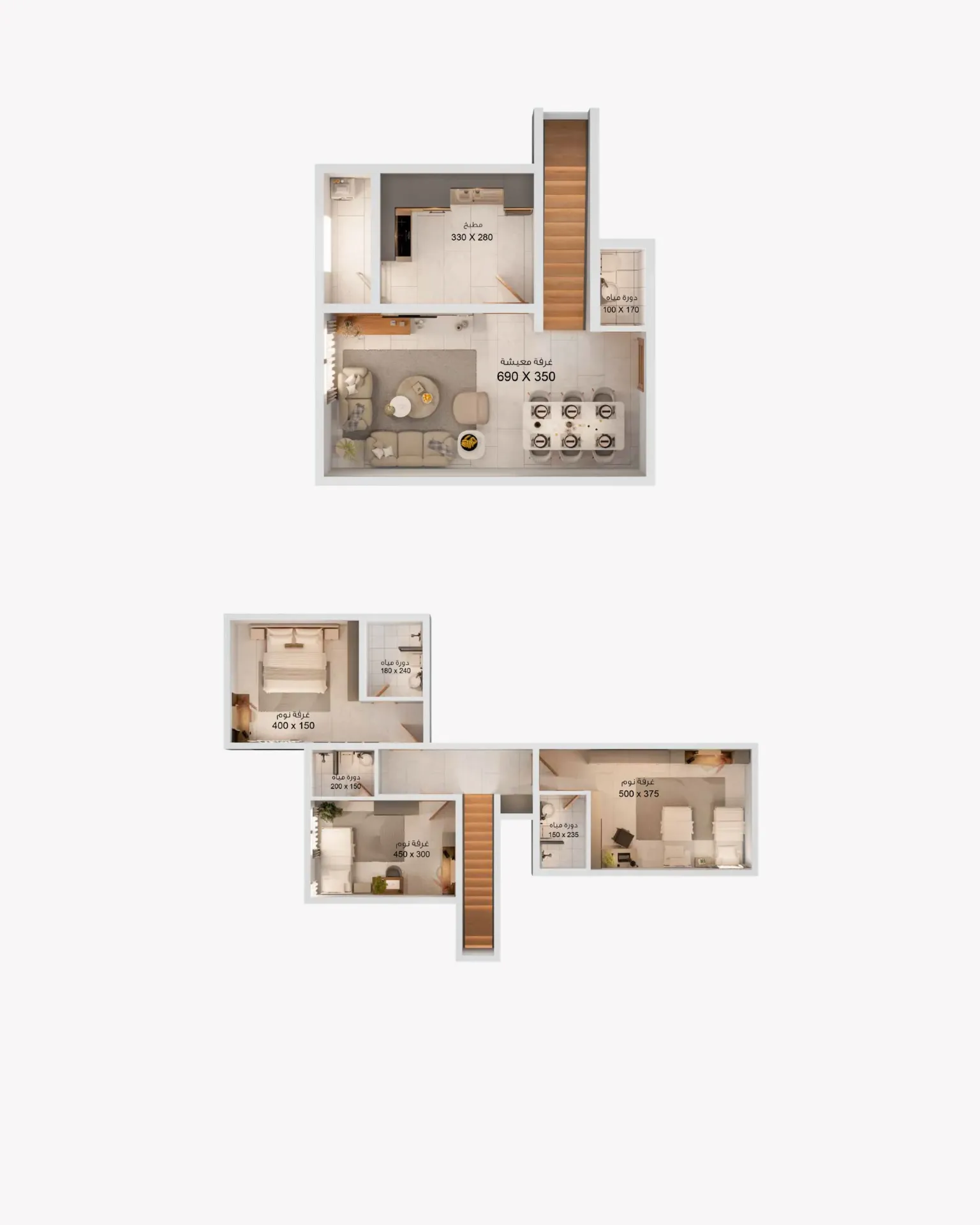 FALAK - Duplex Flat M7 - 135 m²
